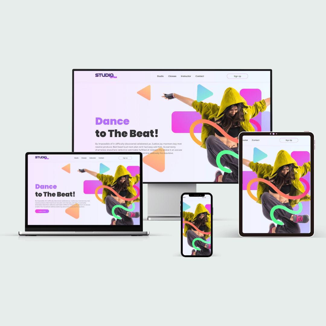 Minimalist Neutral Multi Device Computer Mockup Website Launch Instagram Post 1 1